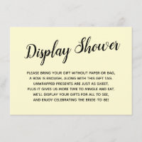 Elegante, Minimal Sem Envoltório Bridal Shower Ama