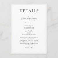 Elegante Minimalista | Casamento Simples Quic Mode