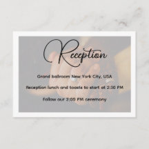 Elegante Recepção de Casamento com Foto
