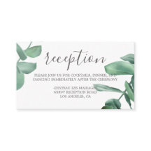 Elegante romântico eucalipto botânico contemporâne