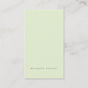 Cartão De Informações Elegante Simples Minimalista