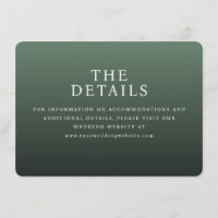 Elegante Tipografia Verde