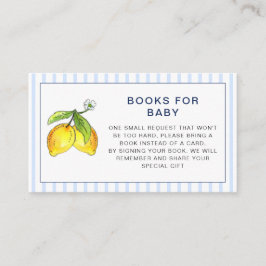 Cartão De Informações Enclosure cards