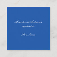 Enclosure de Chá de Noiva em Chinoiserie Azul e Br