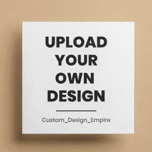 Cartão De Informações Envie Seu Próprio Design Aqui   Personalizado