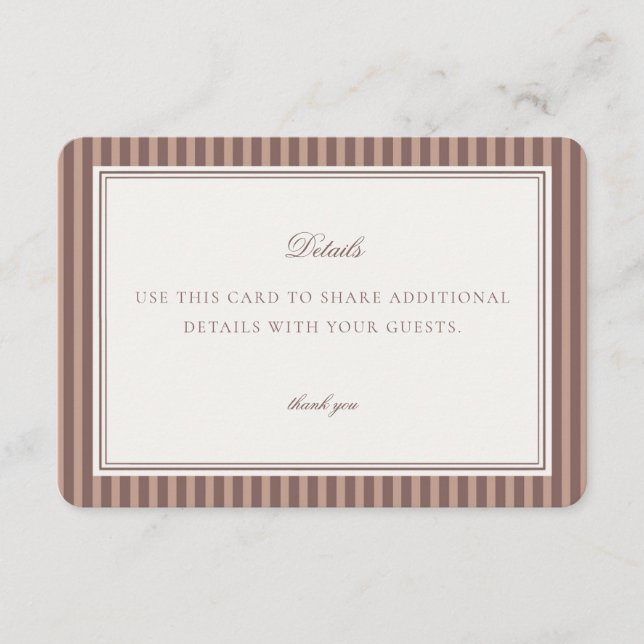 Cartão De Informações Espresso Martini Love Brewing Details Card Insert (Frente)