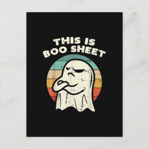 Cartão De Informações Esta é uma folha de fantasma Boo