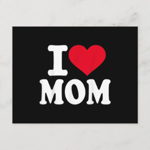 Cartão De Informações Eu Amo a Mamãe