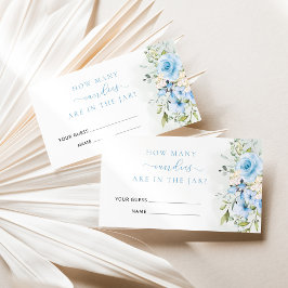 Cartão De Informações Eucalipto azul-flaoral adivinha quantos canais