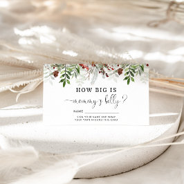 Cartão De Informações Evergreen do tamanho da placa de mamãe