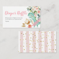 Faca de fralda do partido Dinosaur Tea Party