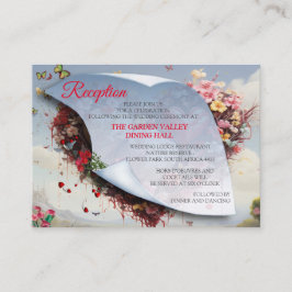 Cartão De Informações Fantasy Realms of Magic Scenery designs