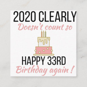 Cartão De Informações Feliz 34º aniversário, 34º aniversário engraç