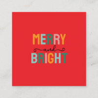 Feliz Natal Clássico Único Minimalista Simples