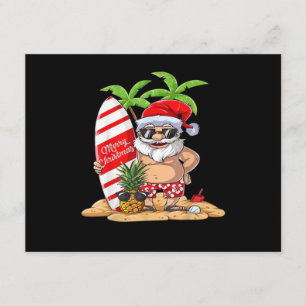 Cartão De Informações Feliz Natal em Julho Essencial
