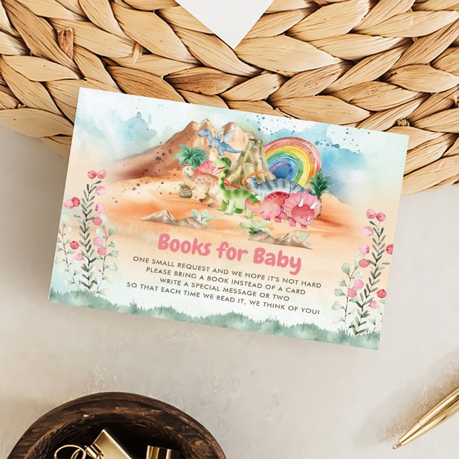 Cartão De Informações Festa de primeiro aniversario Dinossauro (Criador carregado)