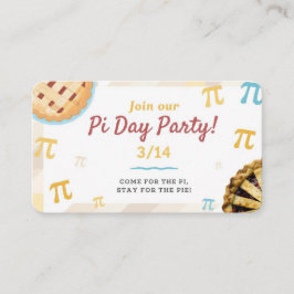 Cartão De Informações Festa do Dia do Pi – Venha pelo Pi, Fique pela Tor