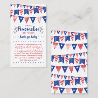 Firecracker A Caminho! chá de fraldas De 4 De Julh