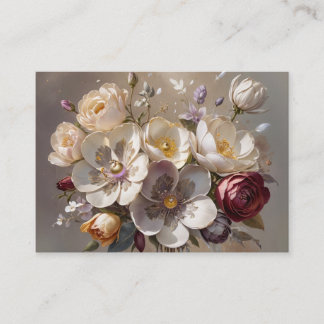 Cartão De Informações Fleurs
