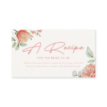 Floral Minimalista em Letra de Forma "Receita para