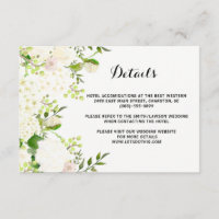 Flores brancas Varejo de Casamento, indicações de 