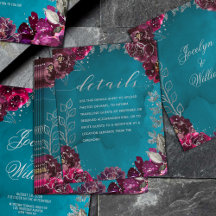 Folha de Detalhes do Casamento de Toneladas de Aqu