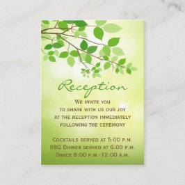 Cartão De Informações Folhas de folheto de acampamento/cartão de gabinet