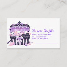 Fralda Chá de fraldas do Halloween Gótico Raffle