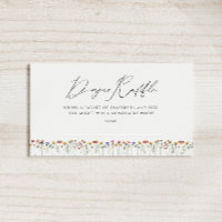 Fralda Colorida de Chá de fraldas de Flor Selvagem