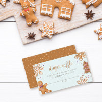 Fralda de Chá de fraldas de Biscoito de Gingerpão-