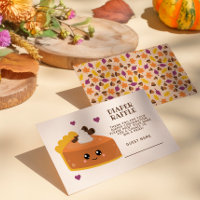 Fralda de Chá de fraldas de Pizza Cutie Raffle