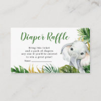 Fralda de Elefante Tropical Raffle