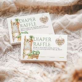 Cartão De Informações Fralda de Fazenda russa crescida localmente