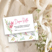 Fralda de Prados de Flores Selvagens Raffle