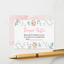 Fralda do Jardim de Flores Selvagens Raffle