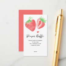 Fralda Doce de Morango Sorteio Chá de Bebê Menina