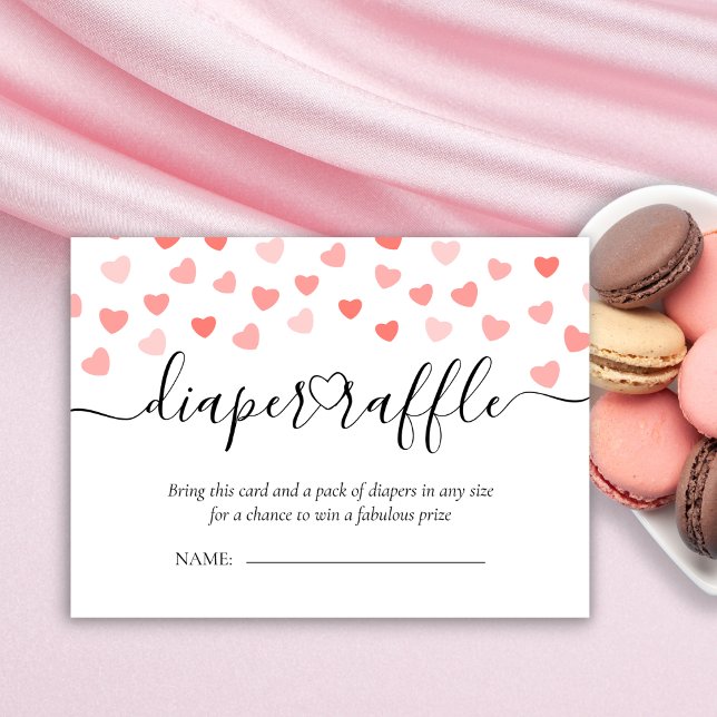 Cartão De Informações Fralda Raffle | | CHÁ DE FRALDAS DIA DE OS NAMORAD (Criador carregado)
