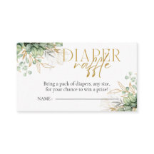 Fralda Raffle Eucalyptus Chá de fraldas verde