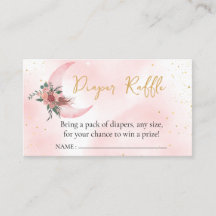 Fralda Raffle Rosa Dourado Estamos sobre a Lua