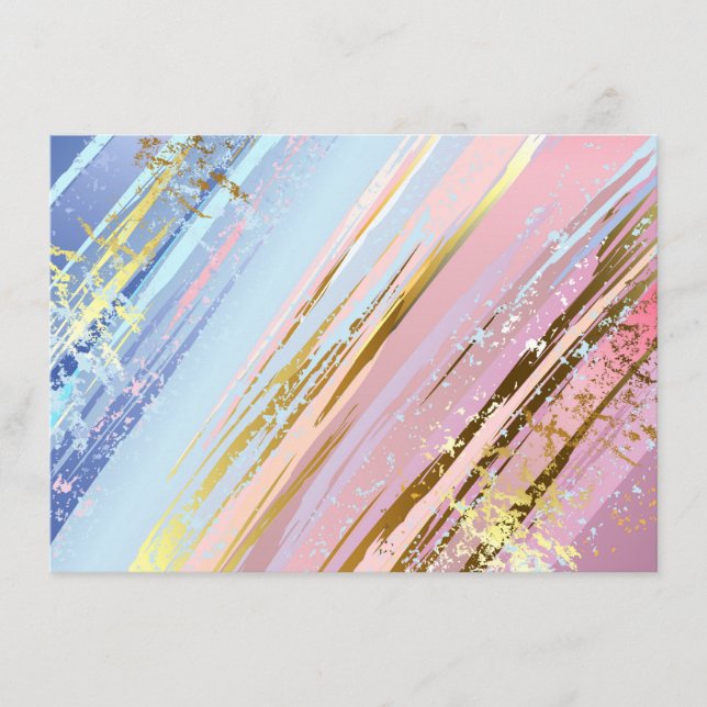 Cartão De Informações Fundo Rosa Texturizado (Frente)