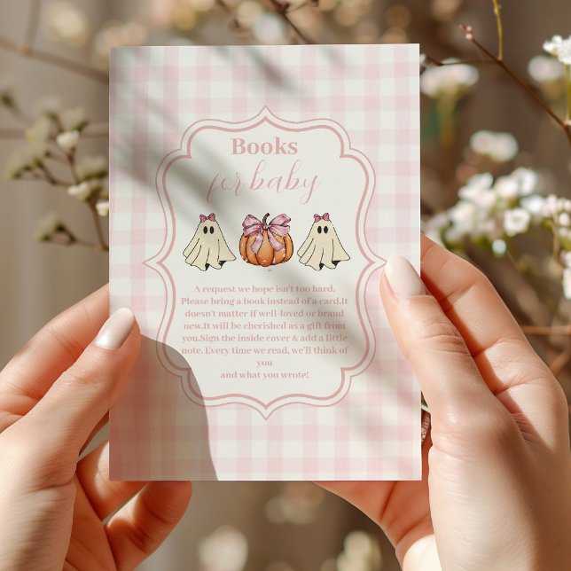 Cartão De Informações Ganchas de Arco Fantasma Rosa para o Halloween Liv (Criador carregado)