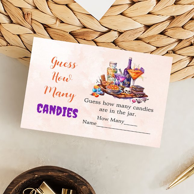 Cartão De Informações Ghost Halloween Adivinha Quantos Canais Jogam (Criador carregado)