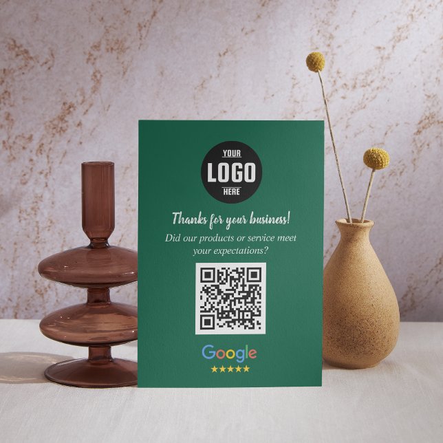 Cartão De Informações Google Review QR Code Cards | Business Thank You  (Google Review QR Code Cards | Business Enclosure Cards)