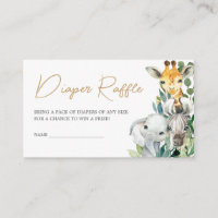 Greenerd Wild One Safari Fralda Raffle