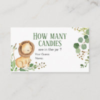 Greenerence Lion Baby Quantas Candies Enclosure Ca