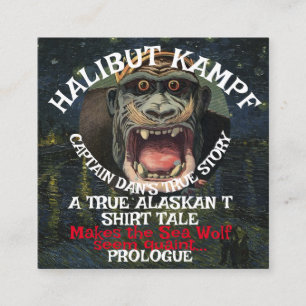Cartão De Informações Halibut Kampf Prolog do Capitão Dan