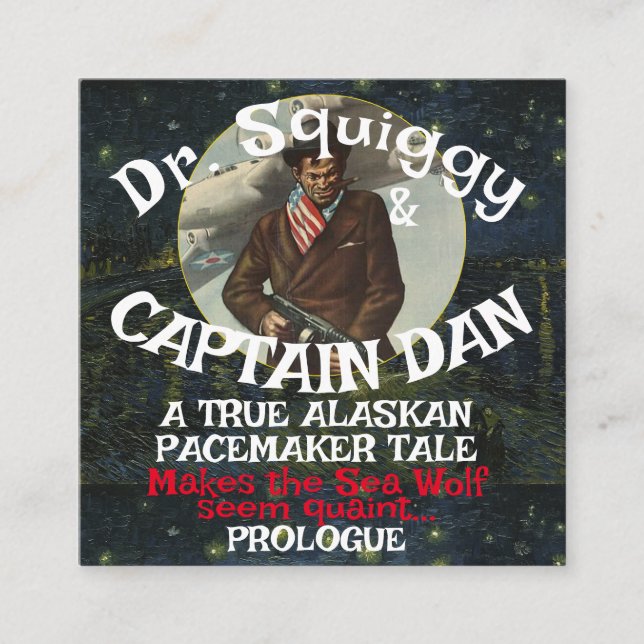 Cartão De Informações Halibut Kampf Prolog do Capitão Dan (Frente)