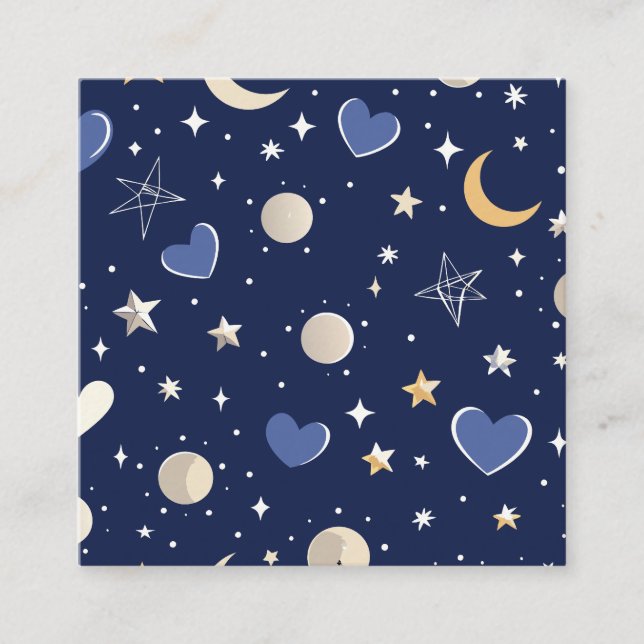 Cartão De Informações História de Amor Celestial (Frente)