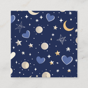 Cartão De Informações História de Amor Celestial