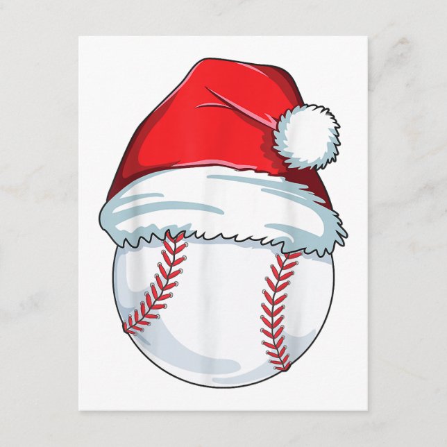 Cartão De Informações Homens da Bola Santa Hat de Baseball (Frente)